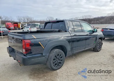 2022 Honda Ridgeline Black Edition из США, поврежденный, VIN 5FPYK3F86NB030390